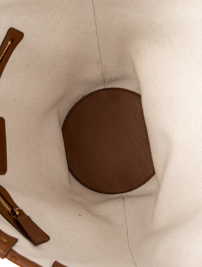 Saint Laurent Canvas Panier
