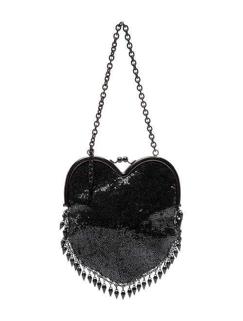 Saint Laurent Sequins Top Handle Bag w/ Tags