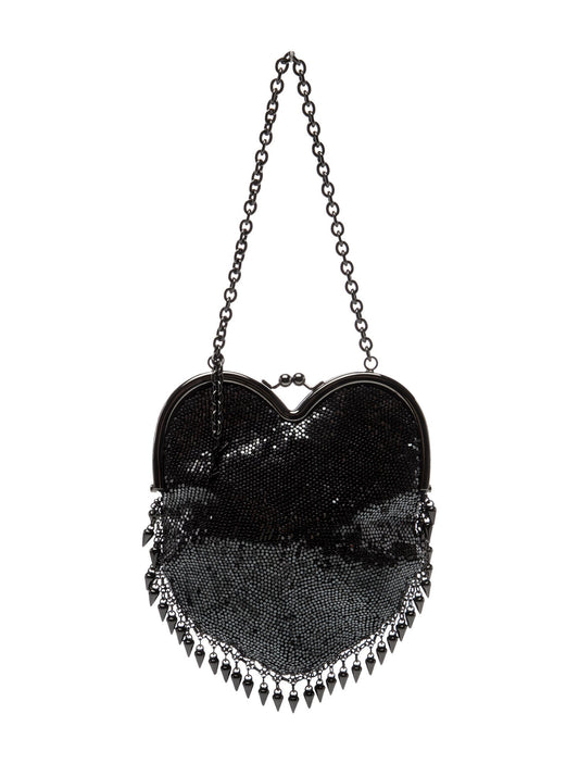 Saint Laurent Sequins Top Handle Bag w/ Tags