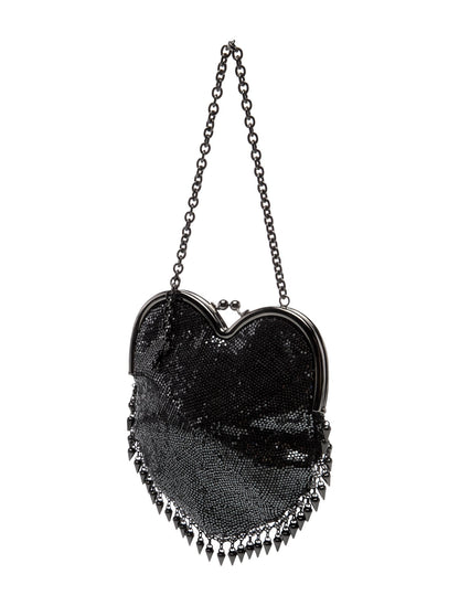 Saint Laurent Sequins Top Handle Bag w/ Tags