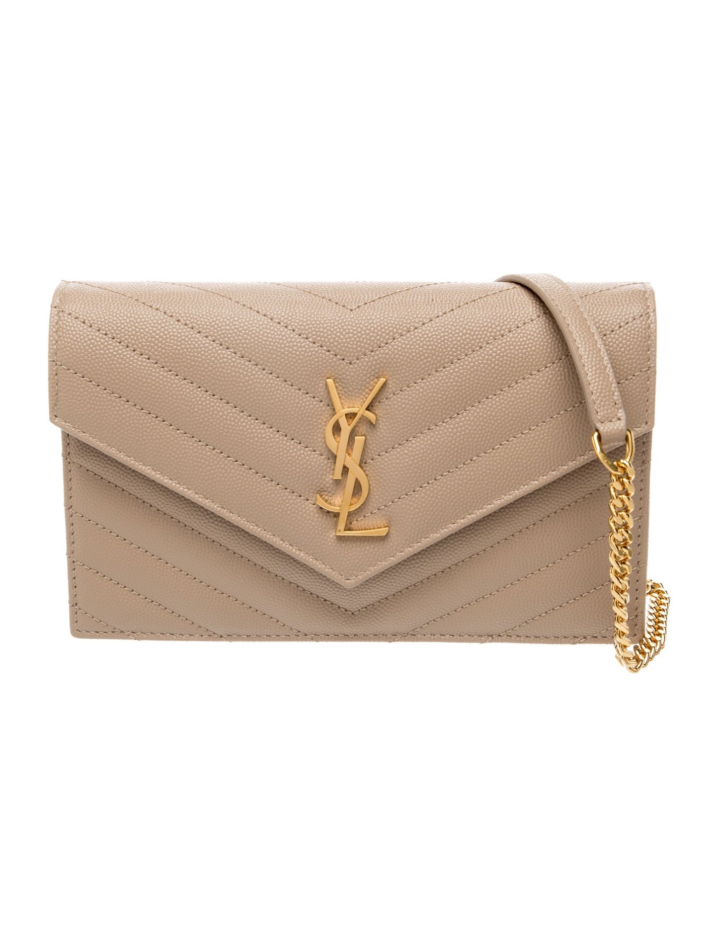 Saint Laurent Leather Envelope 2025