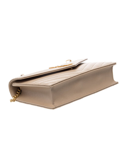 Saint Laurent Leather Envelope 2025