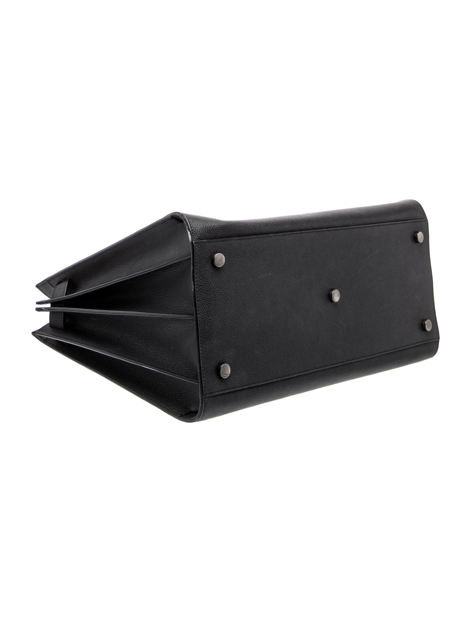 Saint Laurent Leather Sac De Jour Large
