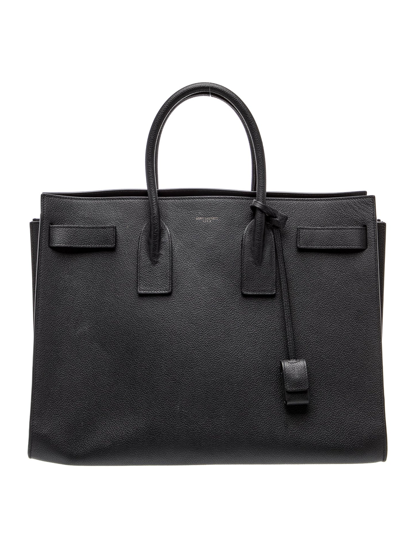 Saint Laurent Leather Sac De Jour Large
