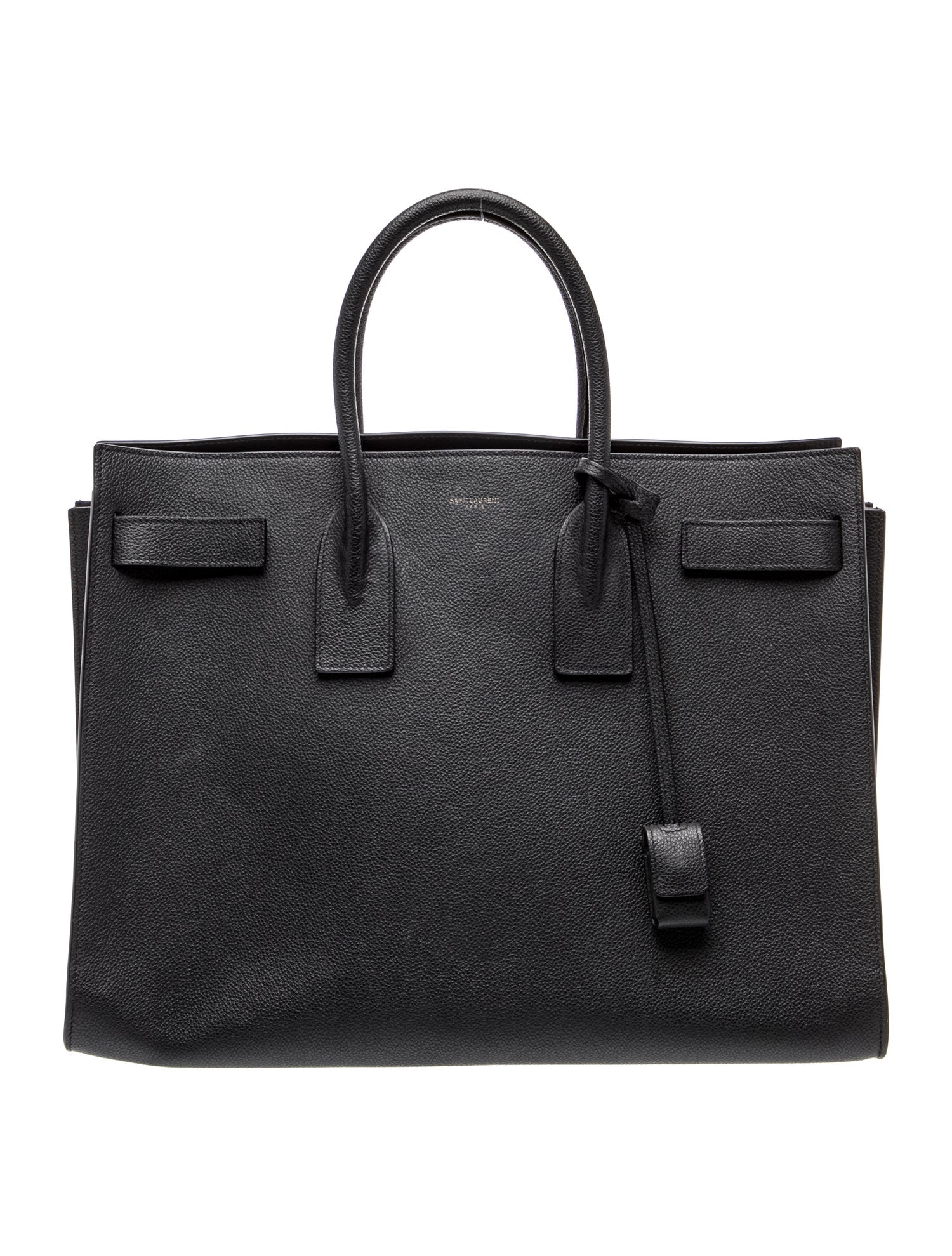 Saint Laurent Leather Sac De Jour Large