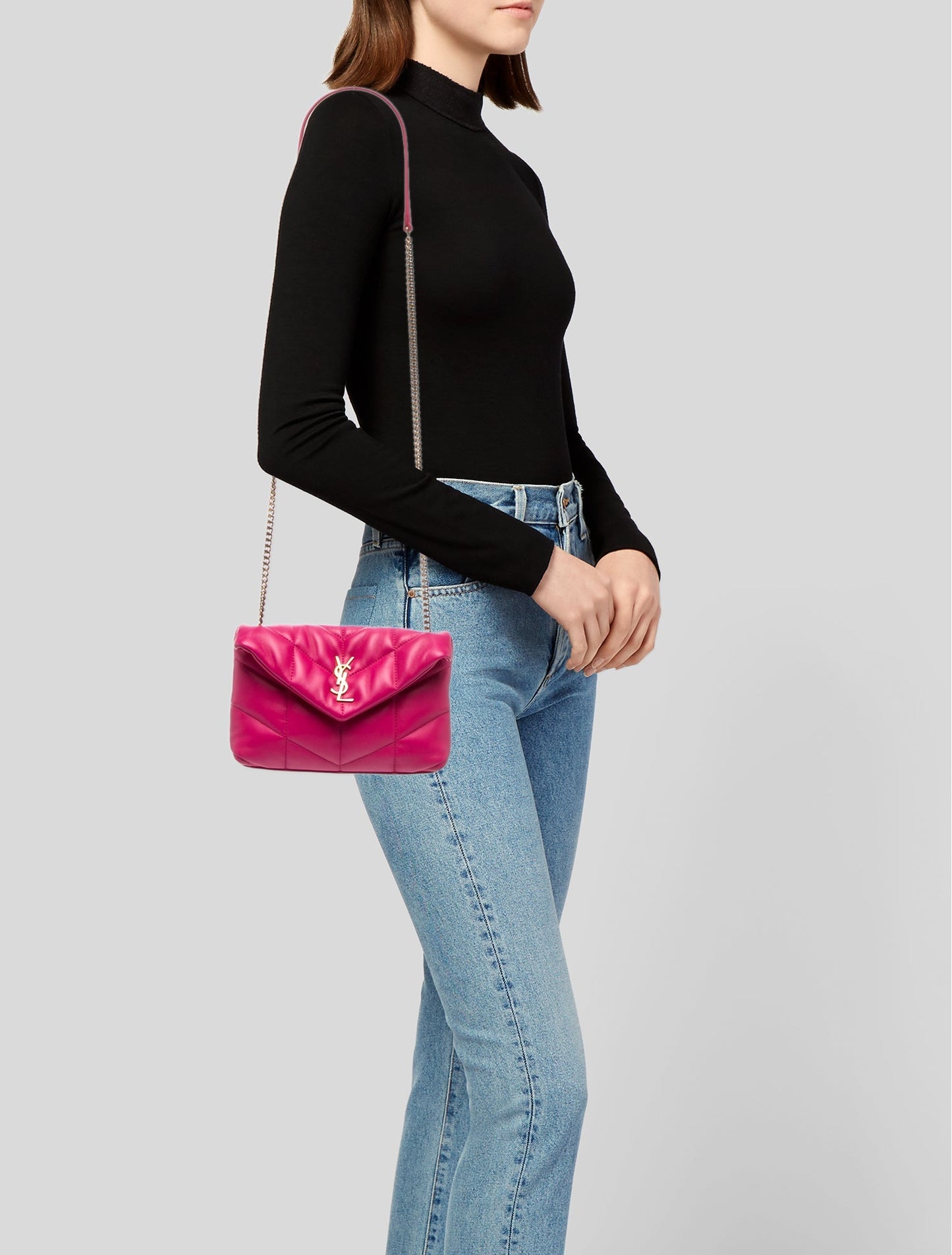 Saint Laurent Leather LouLou Small