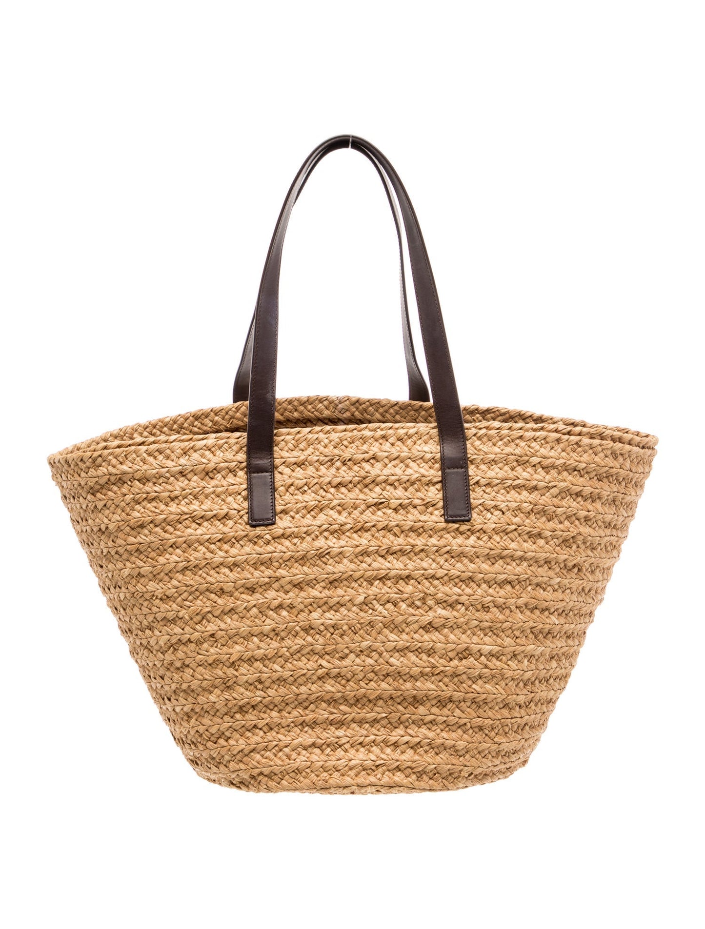 Saint Laurent Raffia Panier