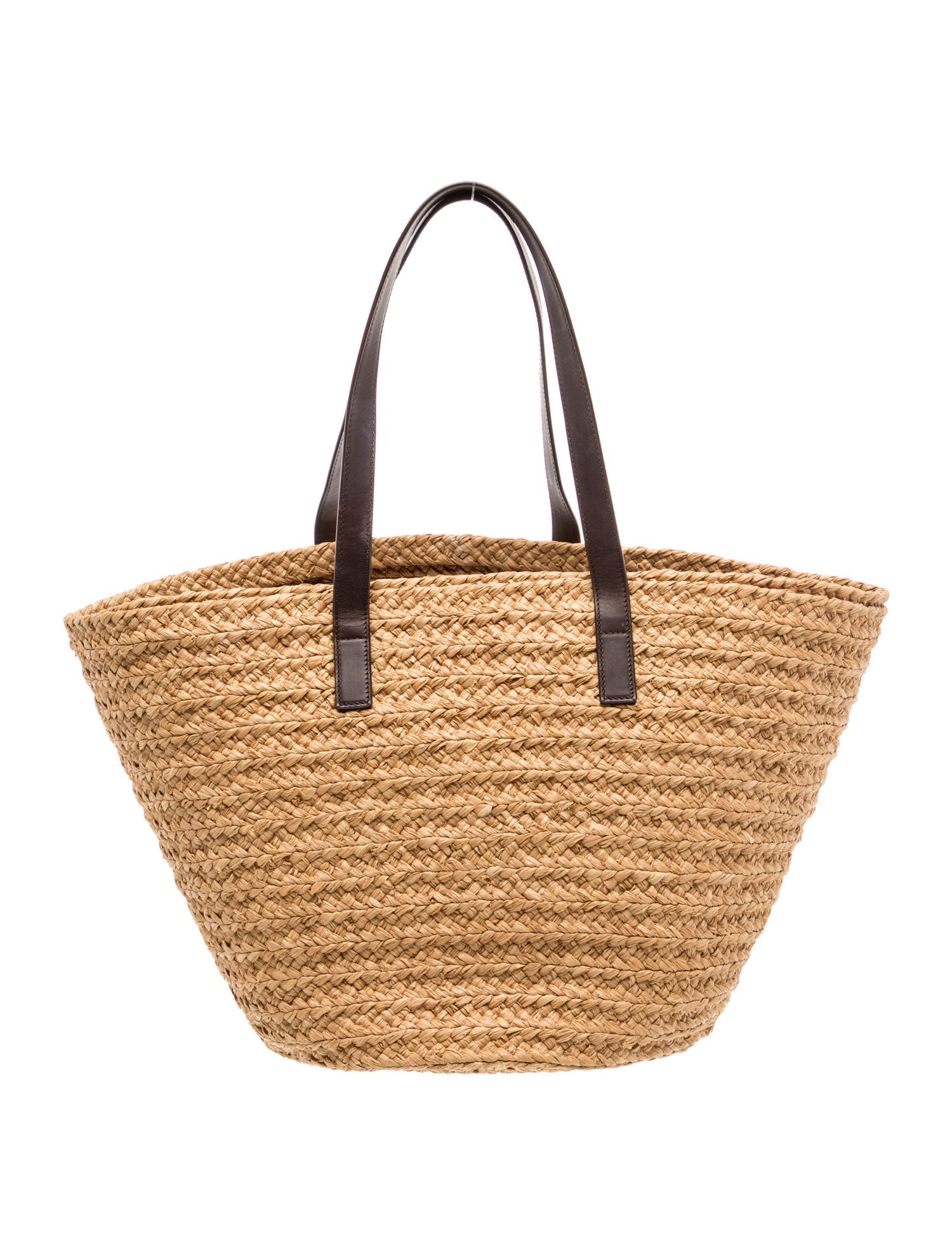 Saint Laurent Raffia Panier