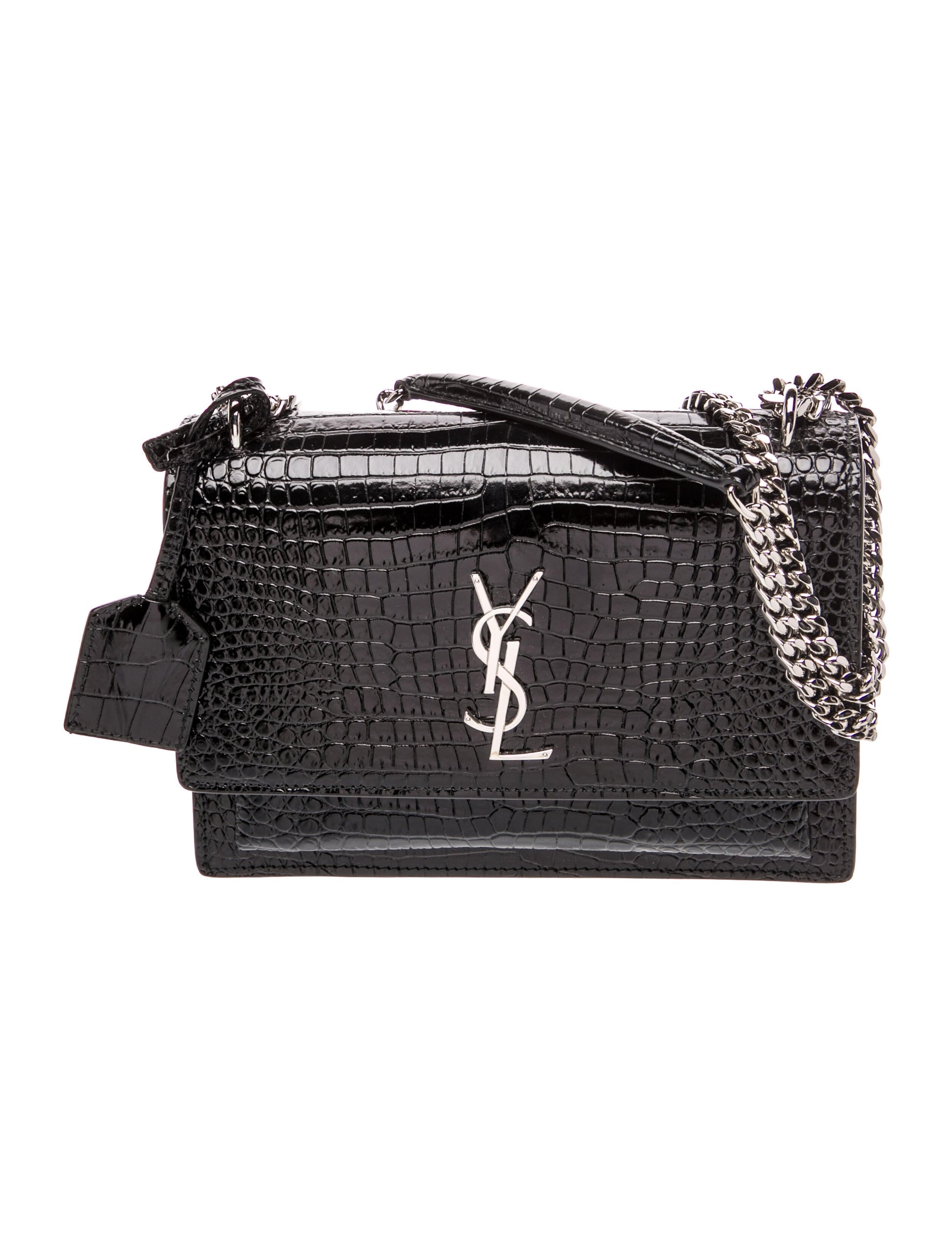 Saint Laurent Embossed Leather Sunset Medium