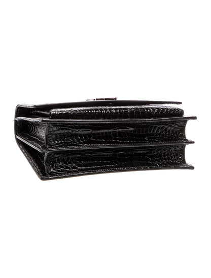 Saint Laurent Embossed Leather Sunset Medium