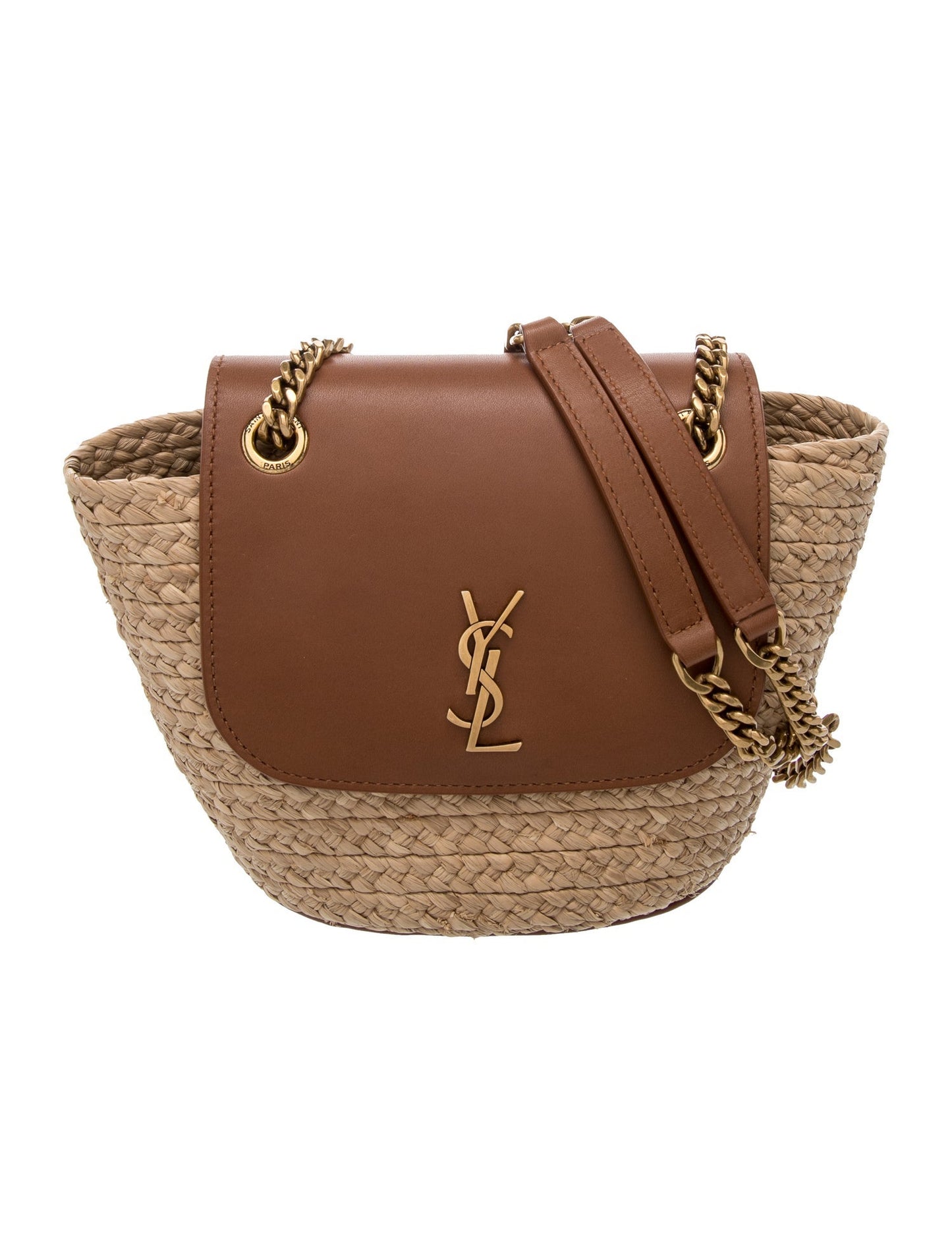 Saint Laurent Raffia Manon Mini 2025
