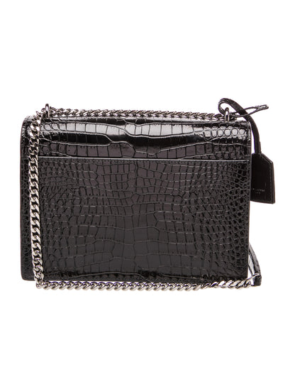 Saint Laurent Embossed Leather Sunset Medium