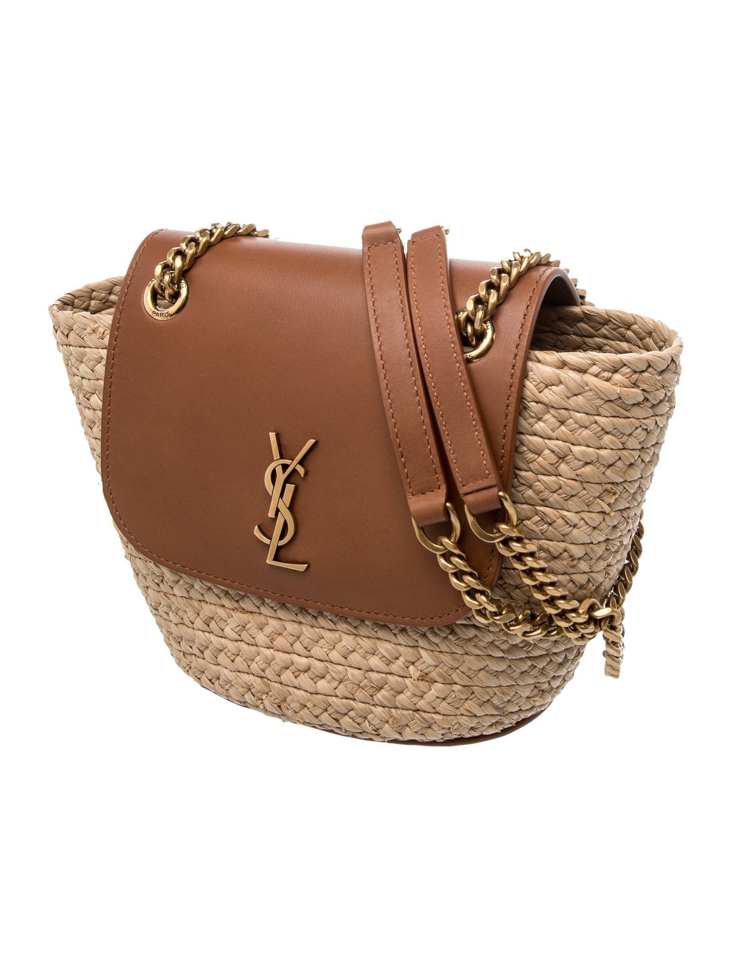 Saint Laurent Raffia Manon Mini 2025