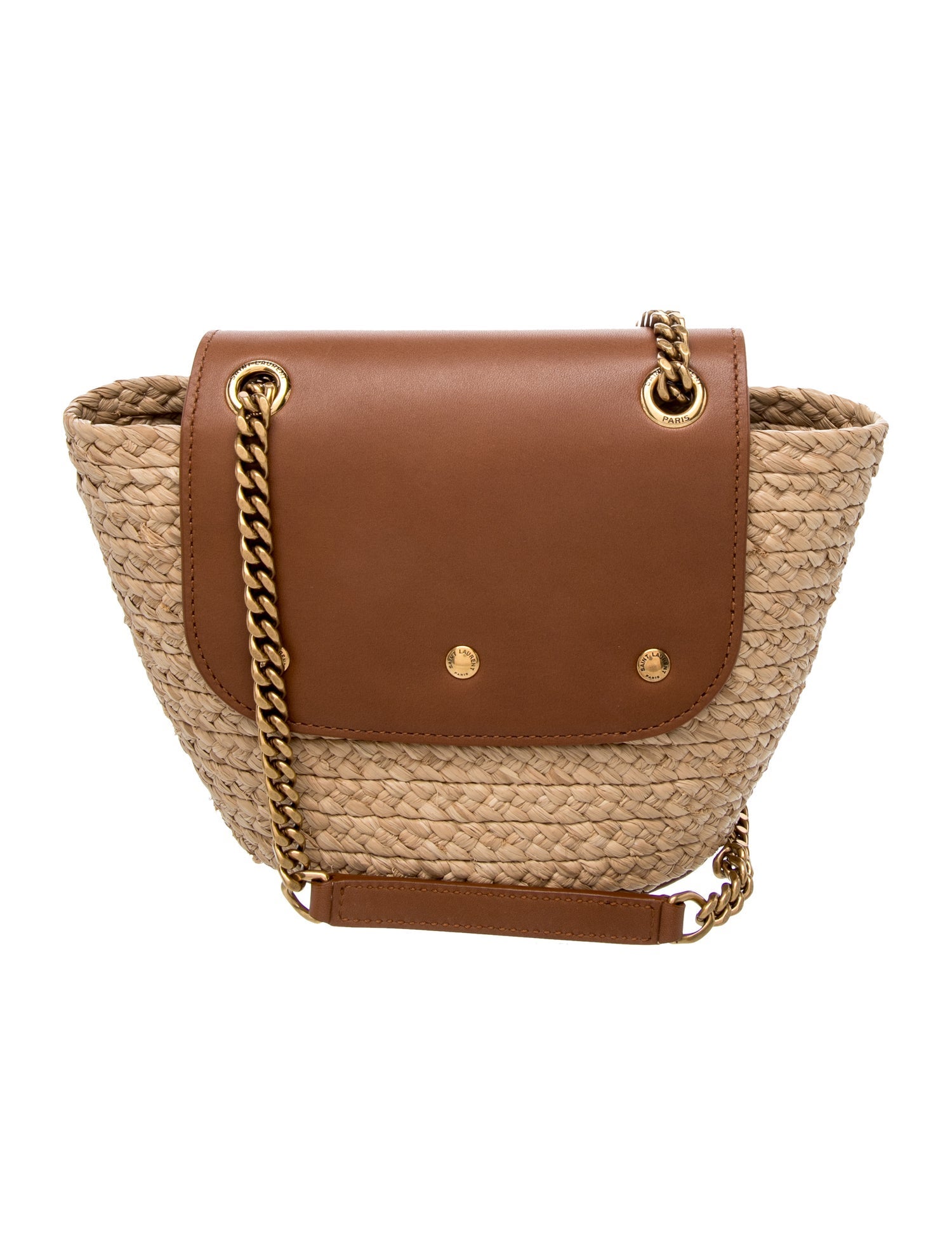 Saint Laurent Raffia Manon Mini 2025