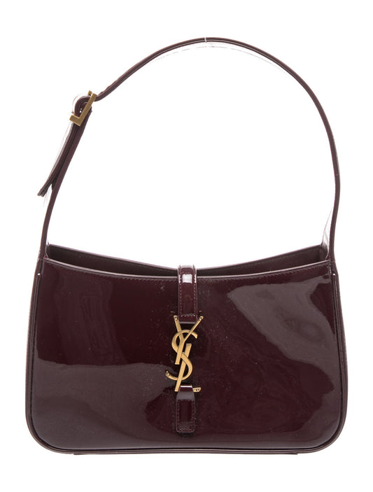 Saint Laurent Patent Leather Le 5 à 7 Small