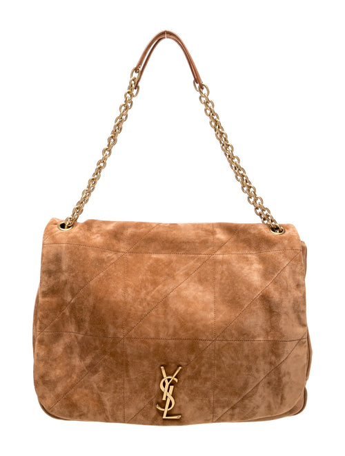 Saint Laurent Suede Shoulder Bag