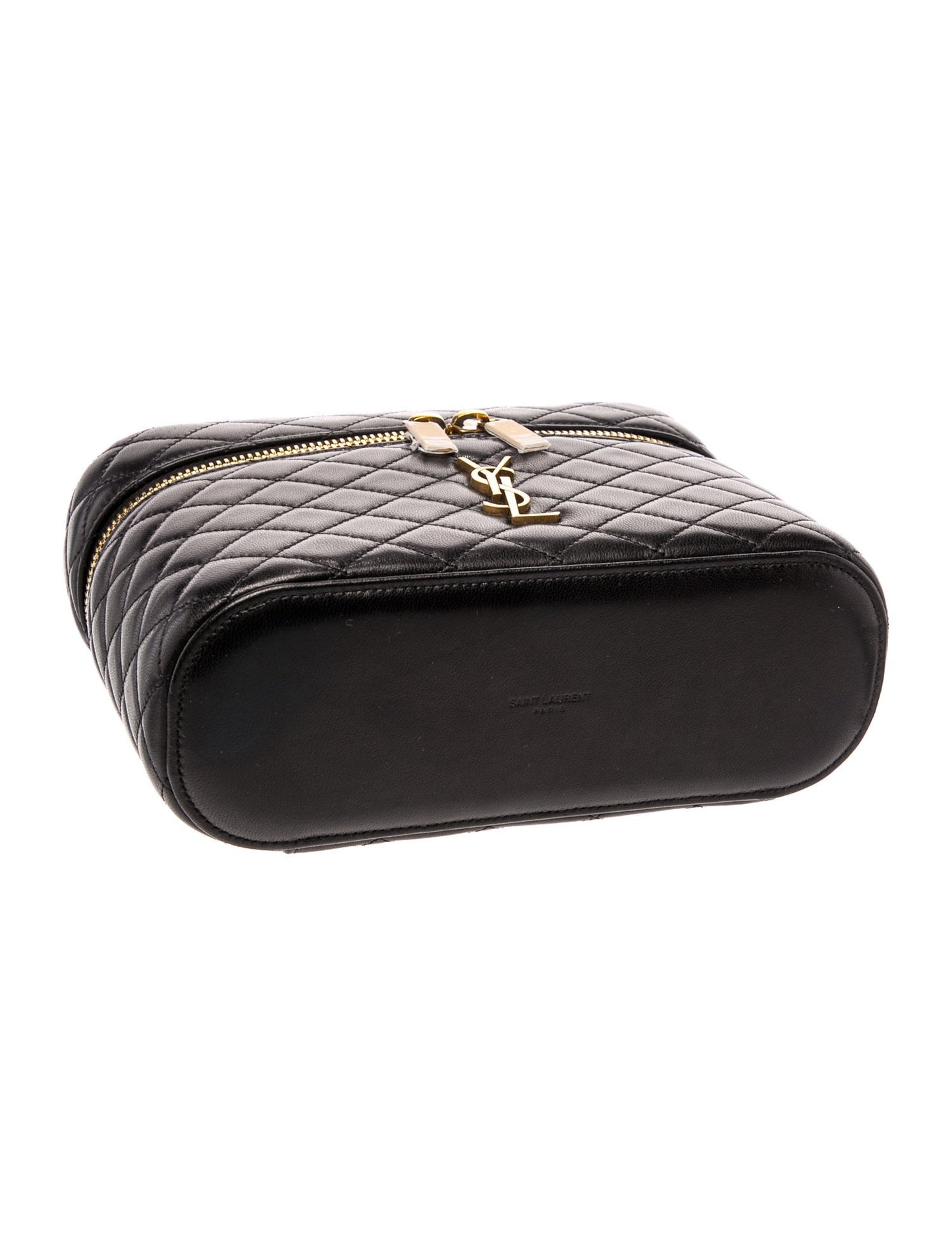 Saint Laurent Quilted Gaby Vanity Bag