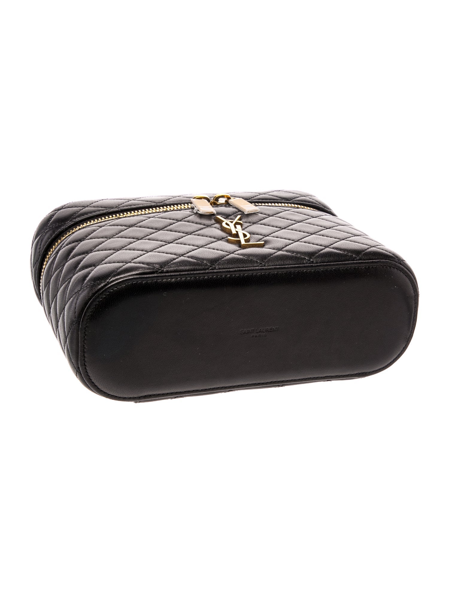 Saint Laurent Quilted Gaby Vanity Bag