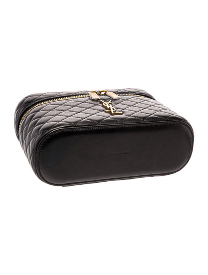 Saint Laurent Quilted Gaby Vanity Bag