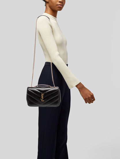 Saint Laurent Quilted LouLou Small 2025