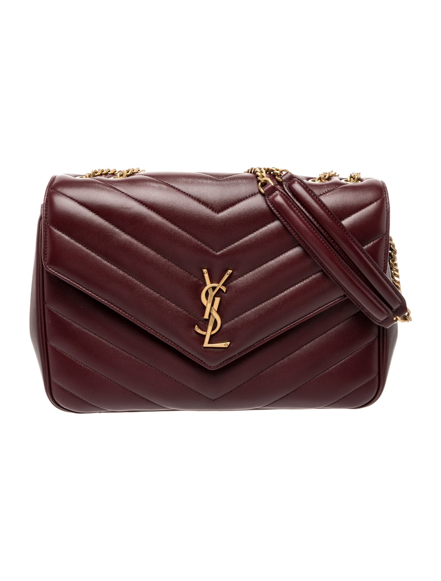 Saint Laurent Leather LouLou Large 2025