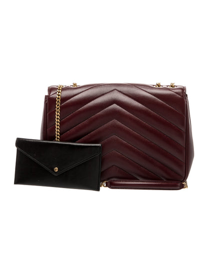 Saint Laurent Leather LouLou Large 2025