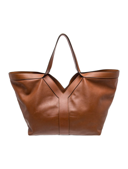 Saint Laurent Leather Y leather tote bag Large 2024