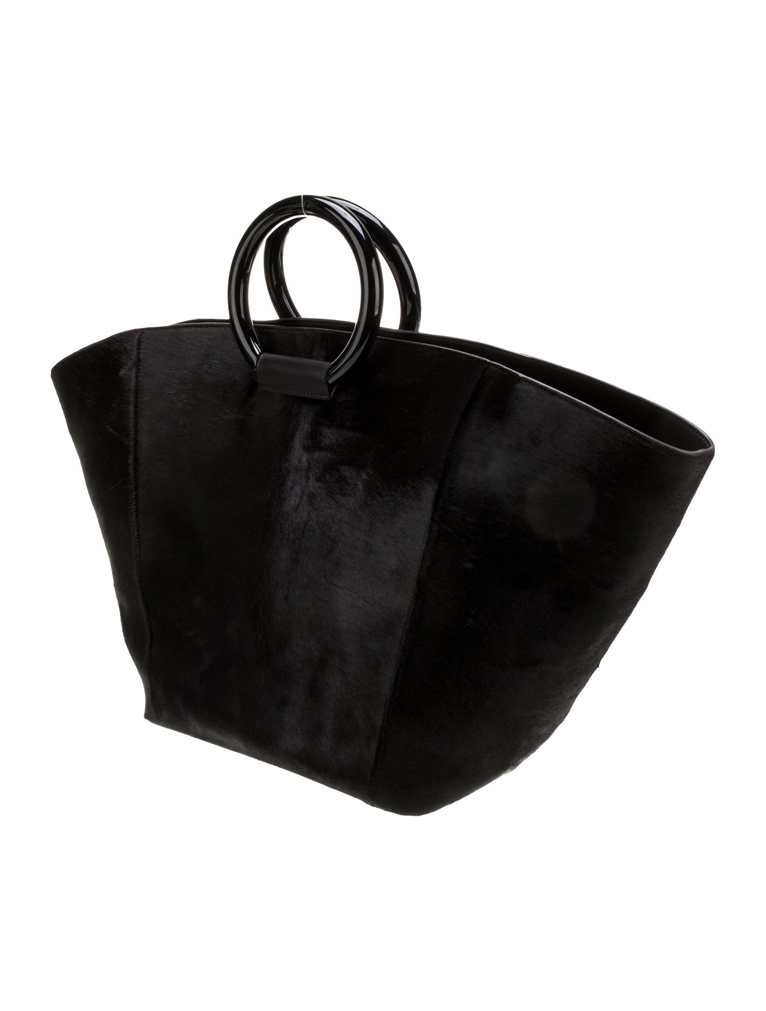 Saint Laurent Ponyhair Top Handle Bag 2024