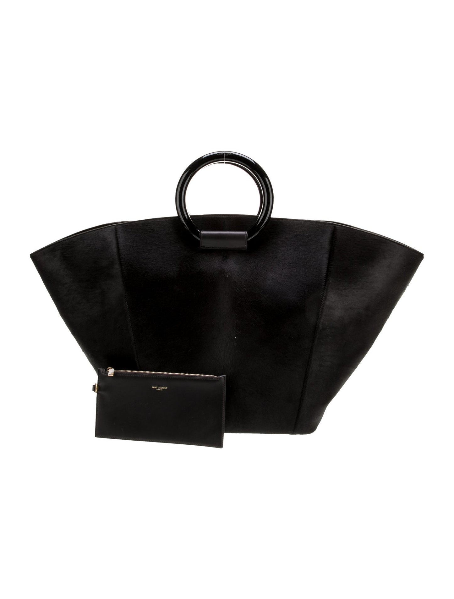 Saint Laurent Ponyhair Top Handle Bag 2024