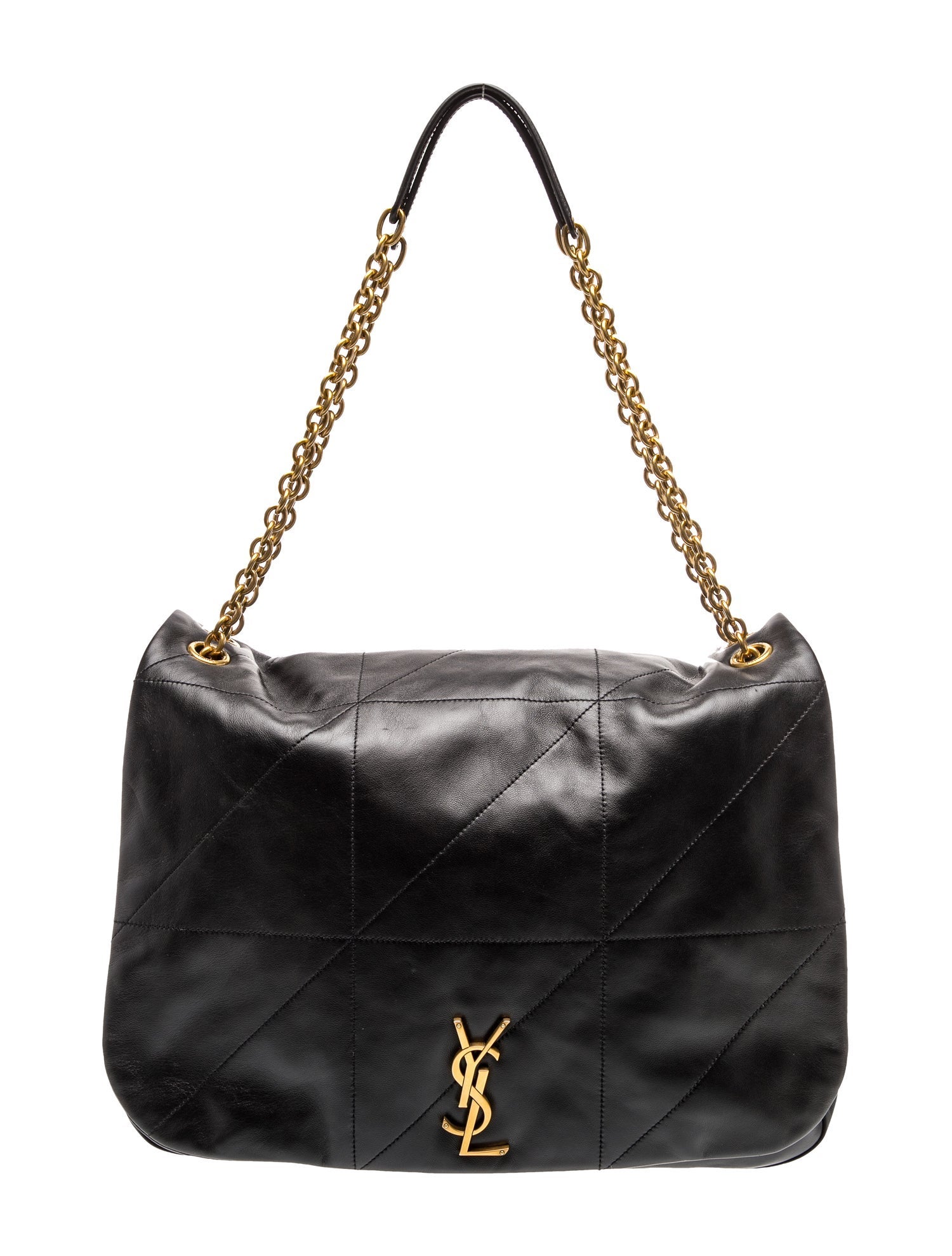 Saint Laurent Leather Shoulder Bag w/ Tags