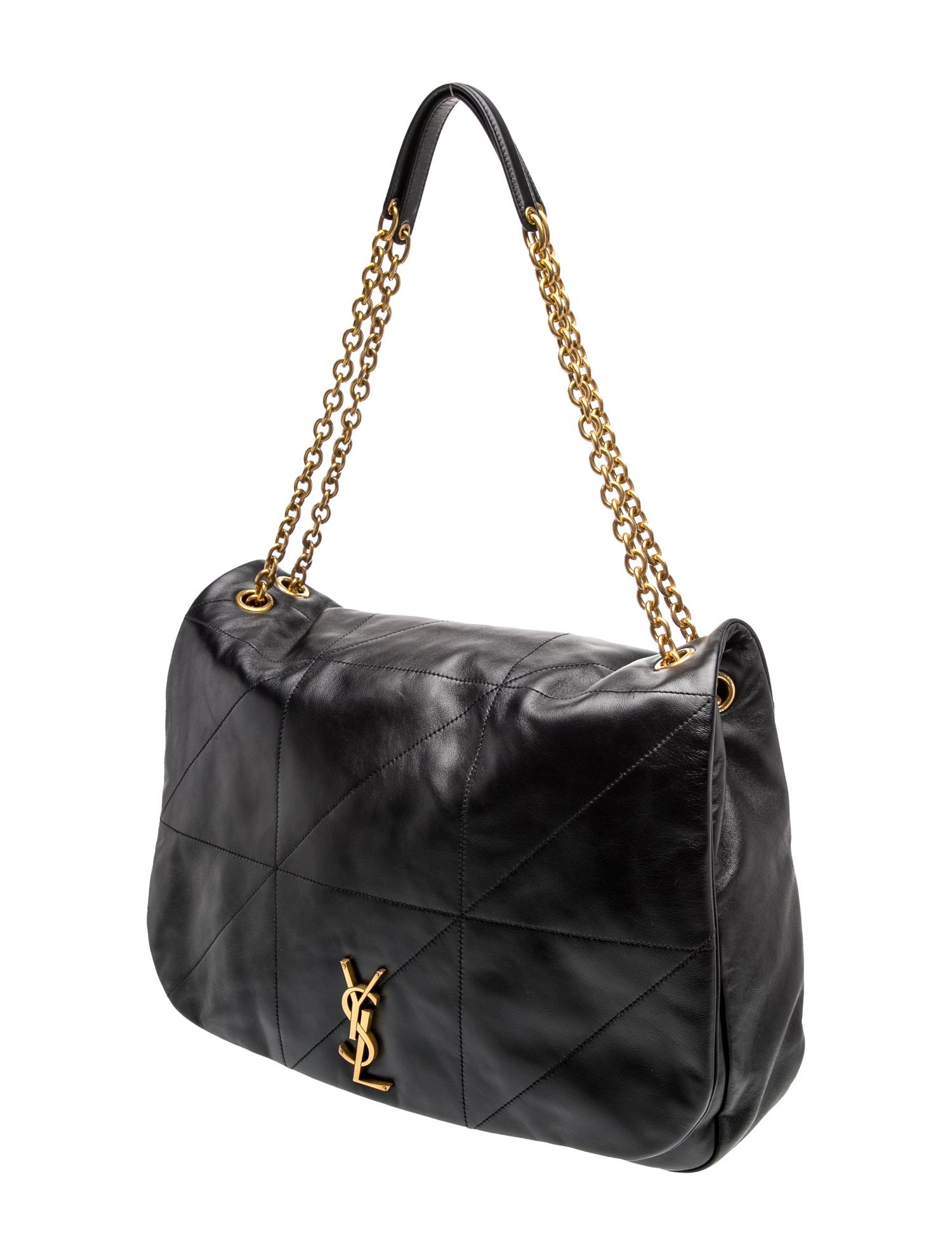 Saint Laurent Leather Shoulder Bag w/ Tags