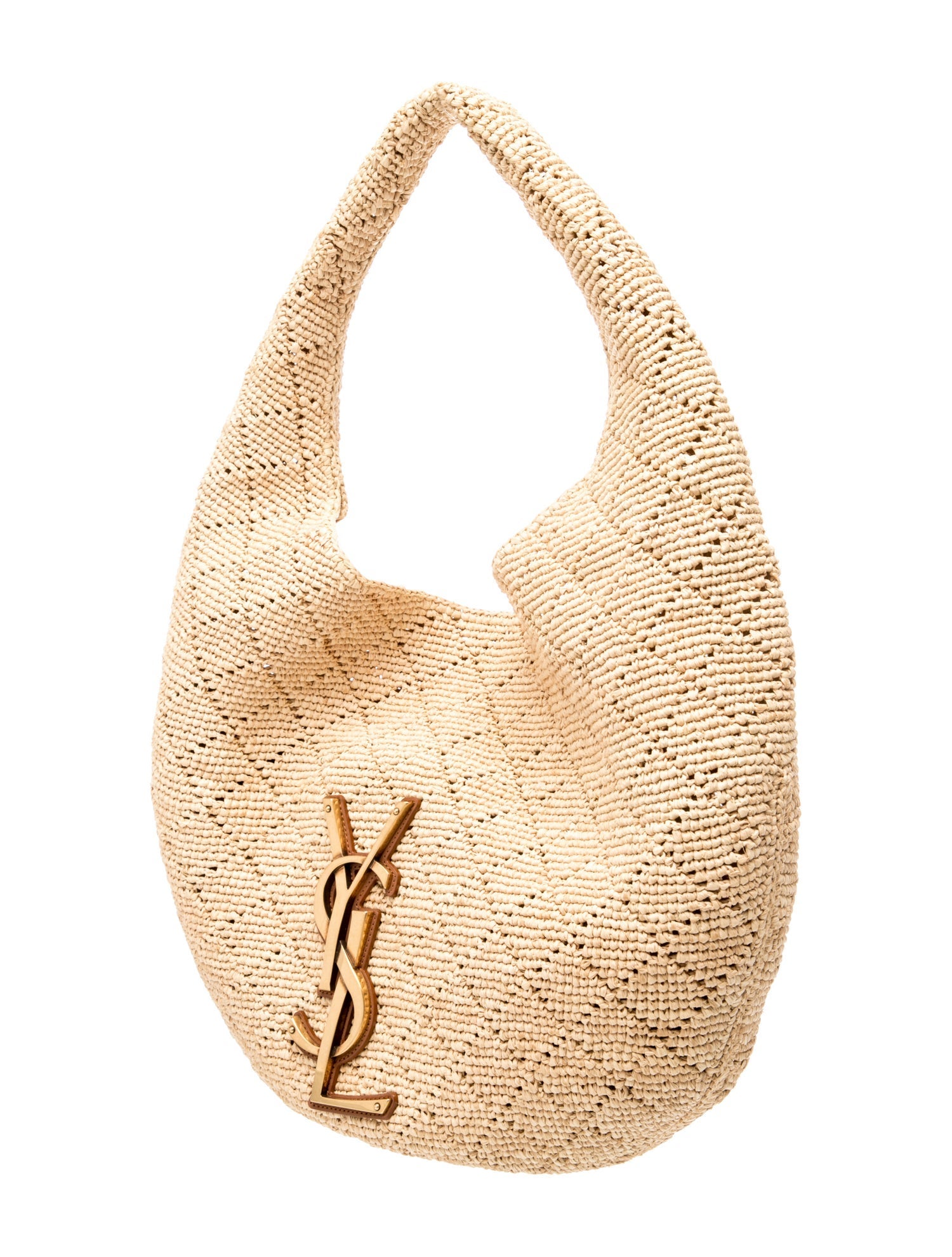 Saint Laurent Raffia Hobo 2026