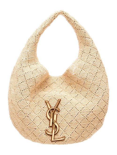 Saint Laurent Raffia Hobo 2026
