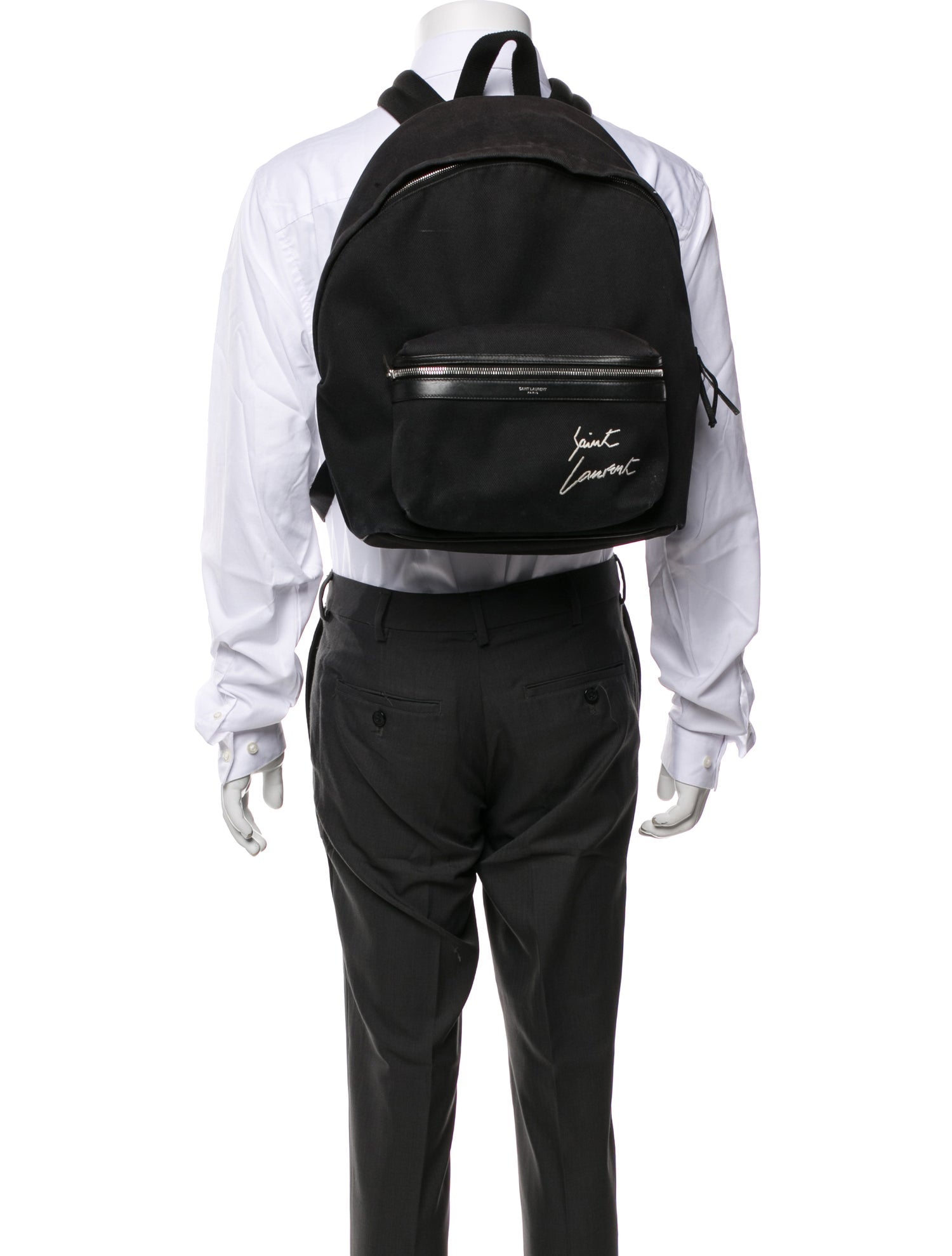 Saint Laurent Canvas Backpack