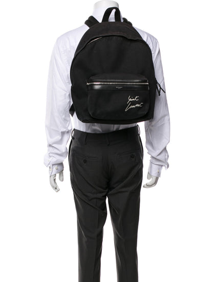 Saint Laurent Canvas Backpack