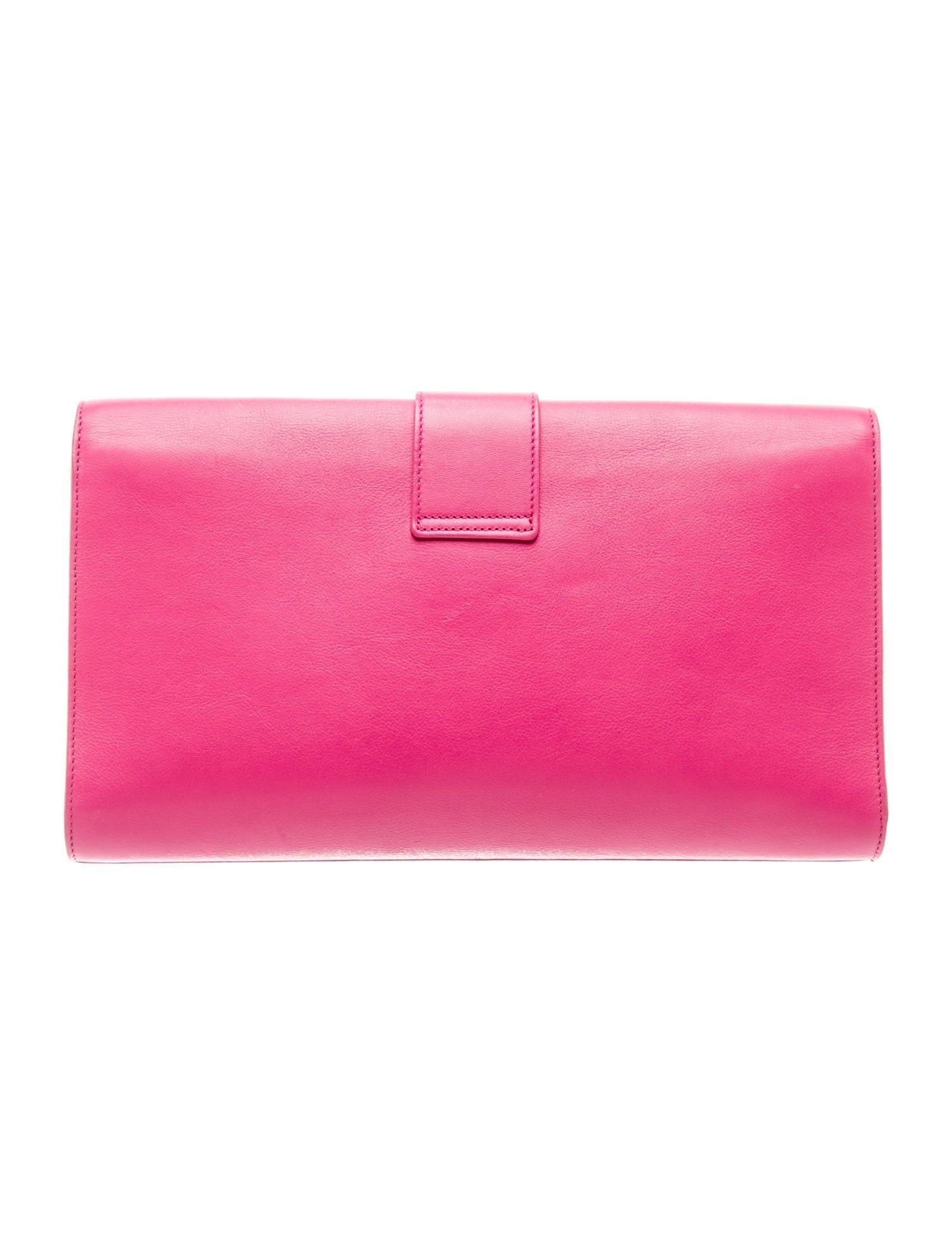 Saint Laurent Leather Y Ligne Clutch