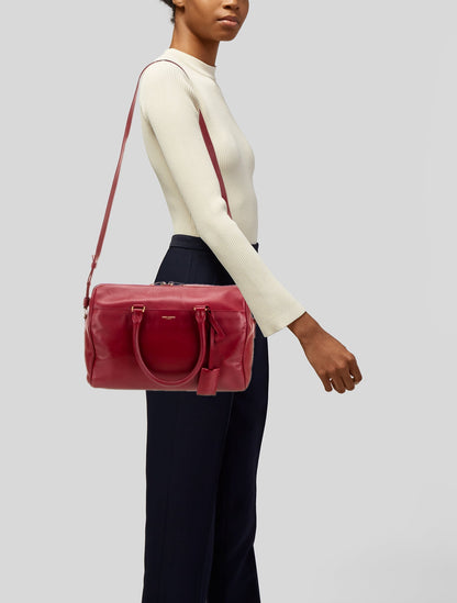 Saint Laurent Leather Top Handle Bag