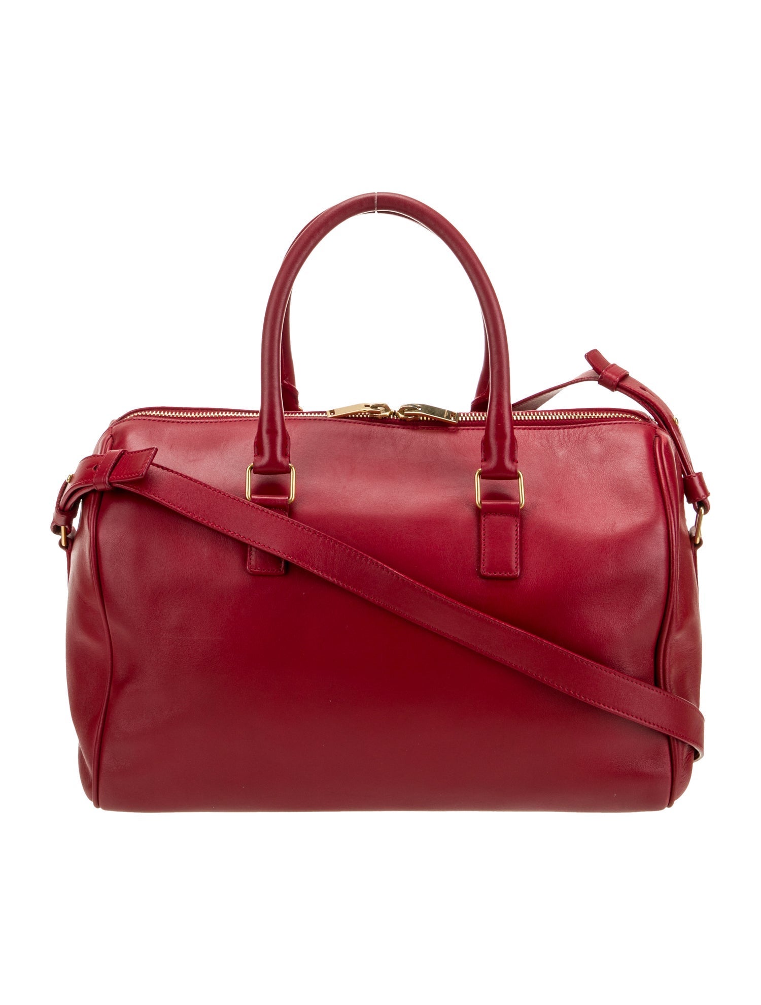 Saint Laurent Leather Top Handle Bag