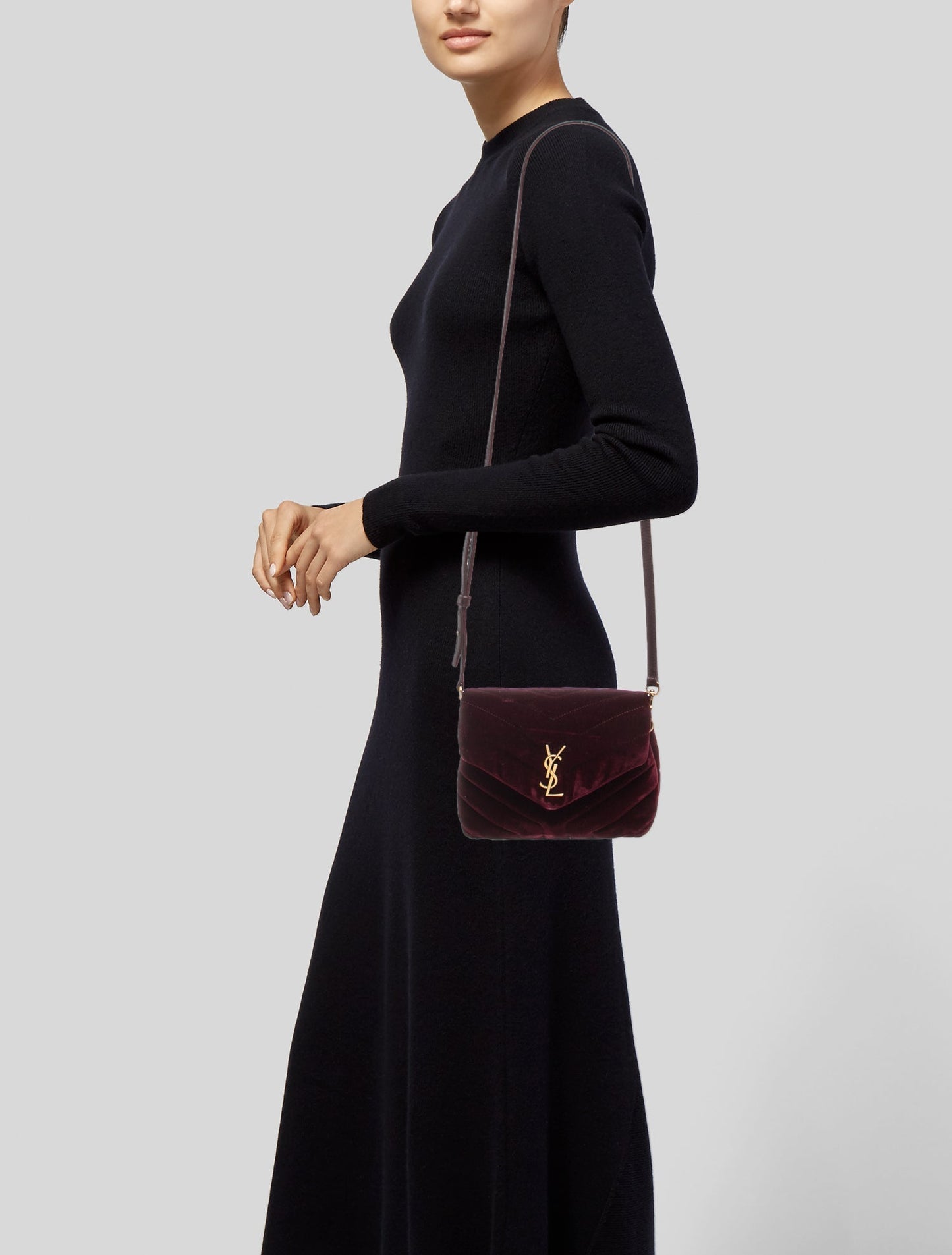 Saint Laurent Velvet LouLou Toy