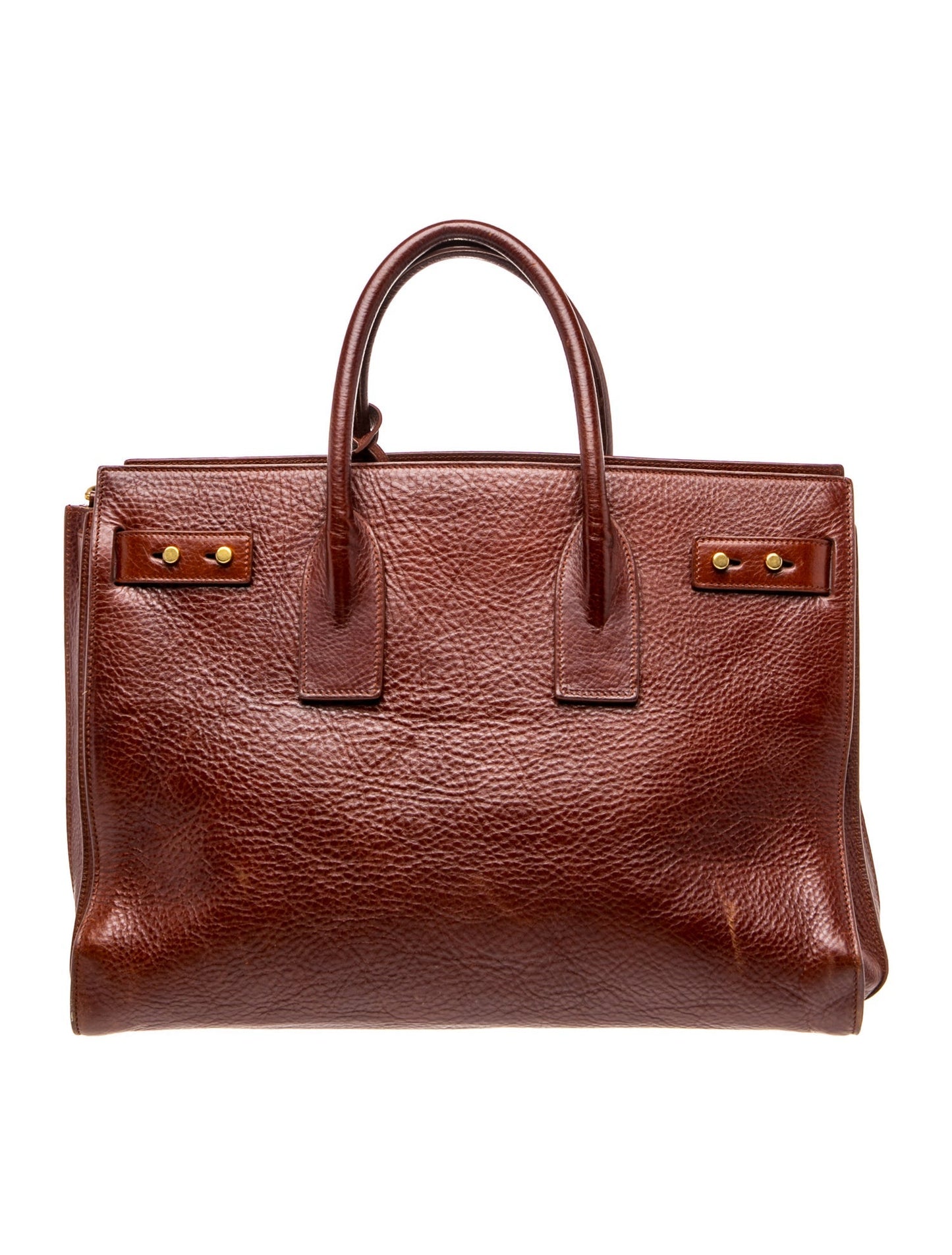 Saint Laurent Leather Sac De Jour Large