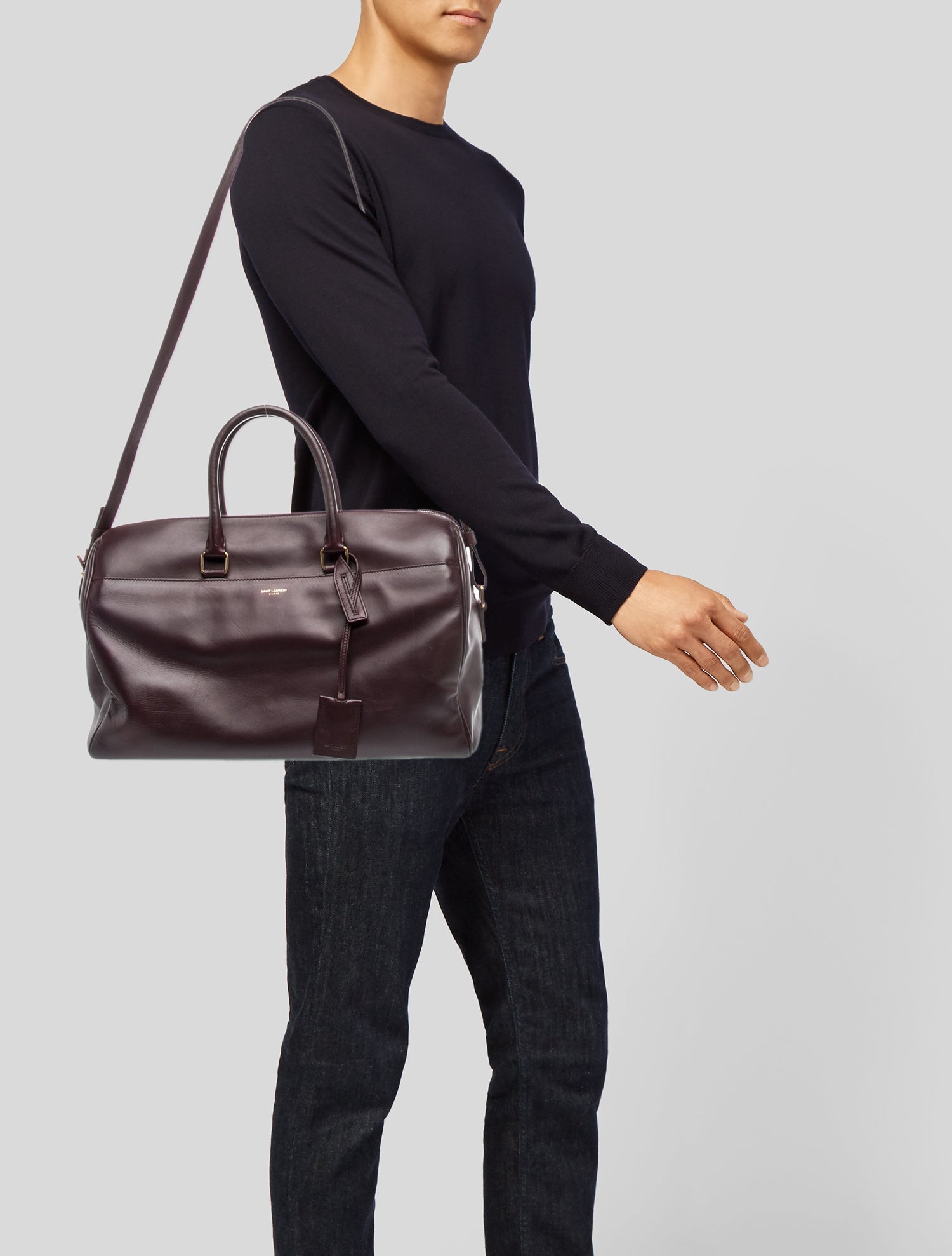 Saint Laurent Leather Crossbody Bag