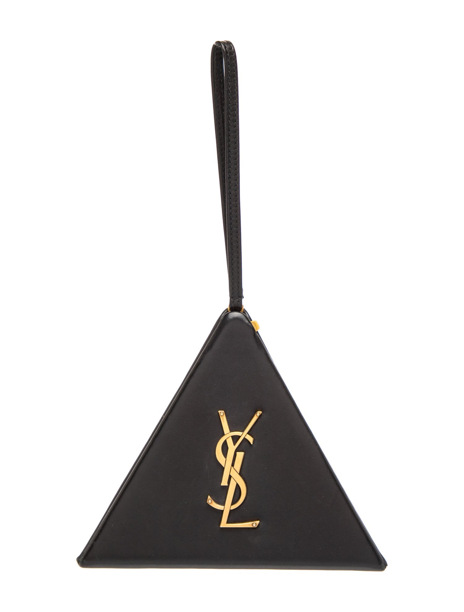 Saint Laurent Leather Clutch