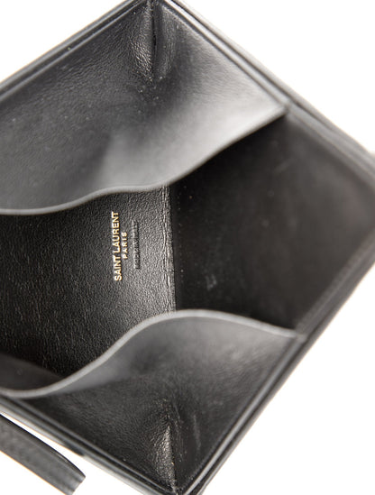 Saint Laurent Leather Clutch
