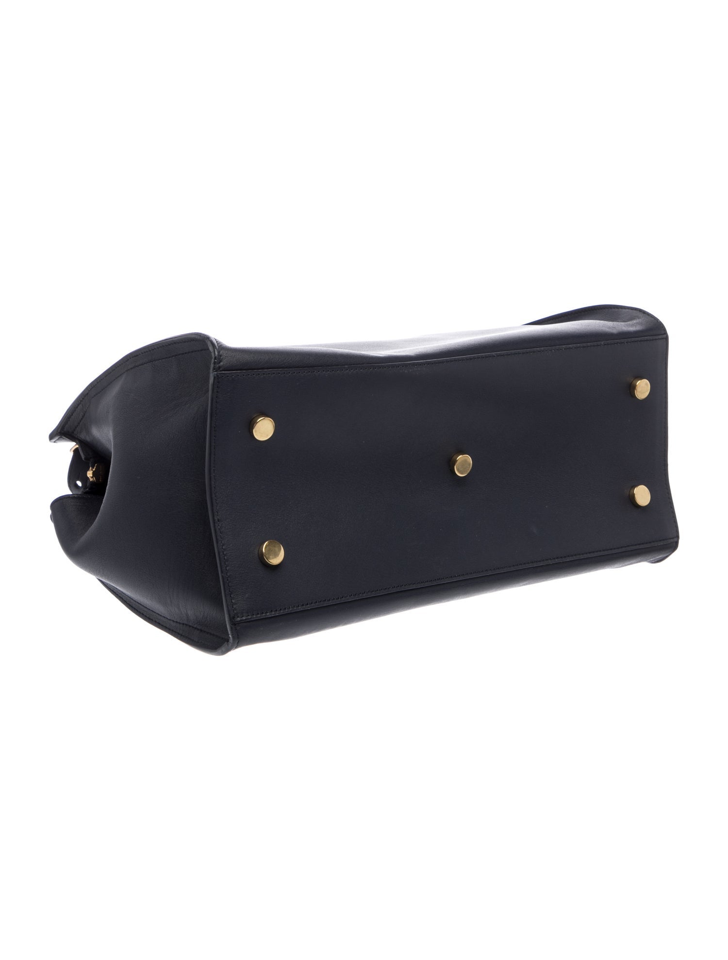 Saint Laurent Leather Y Cabas Small
