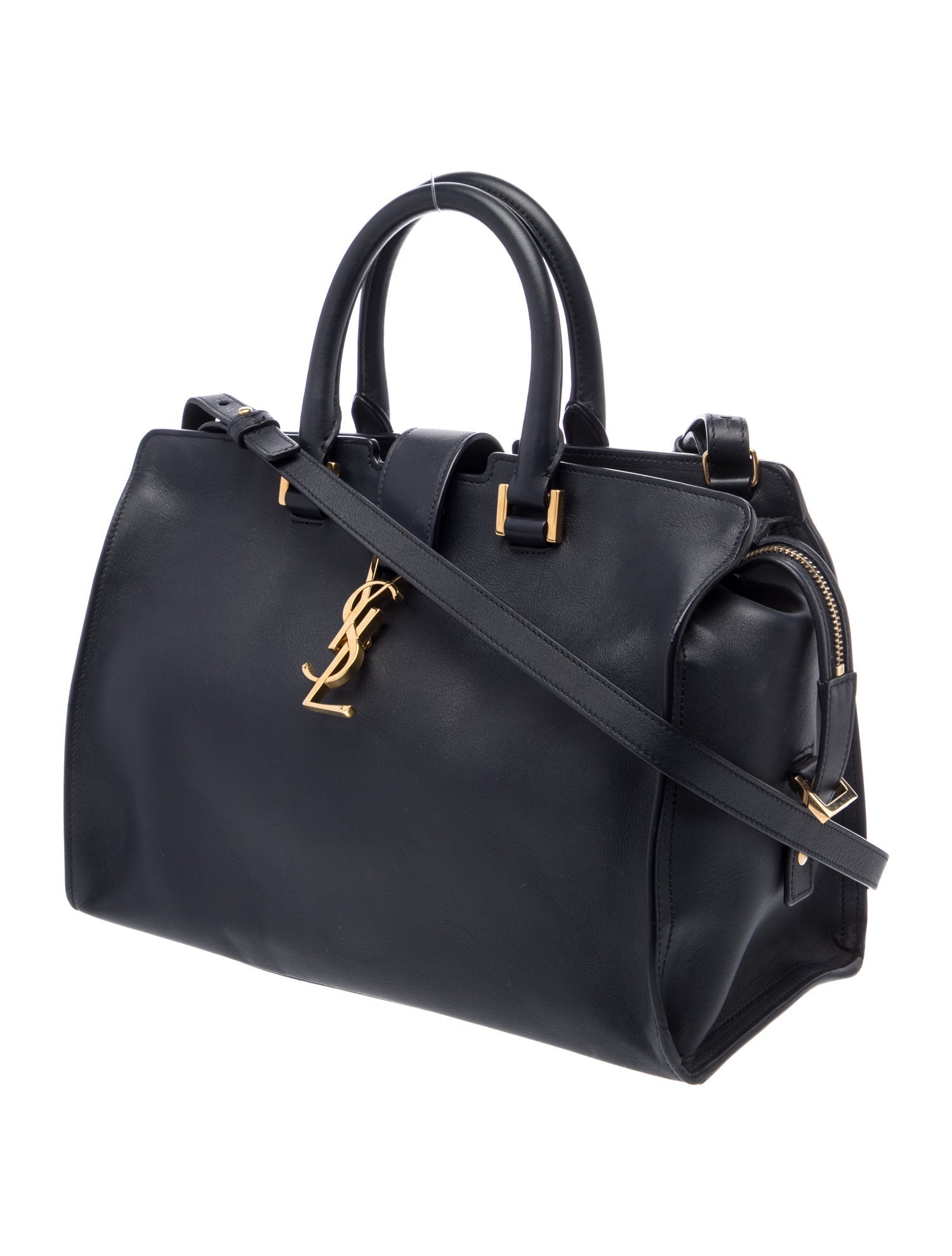 Saint Laurent Leather Y Cabas Small