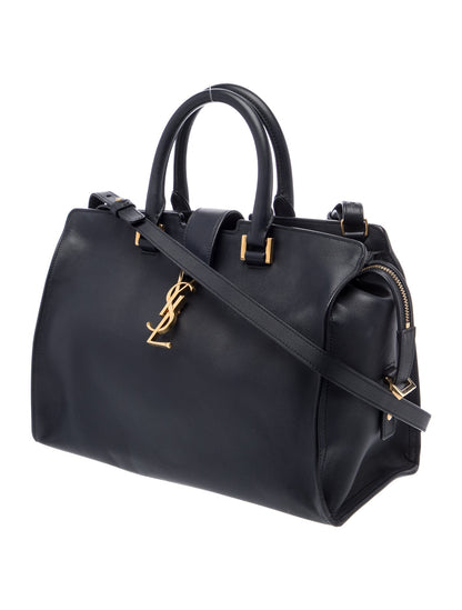 Saint Laurent Leather Y Cabas Small
