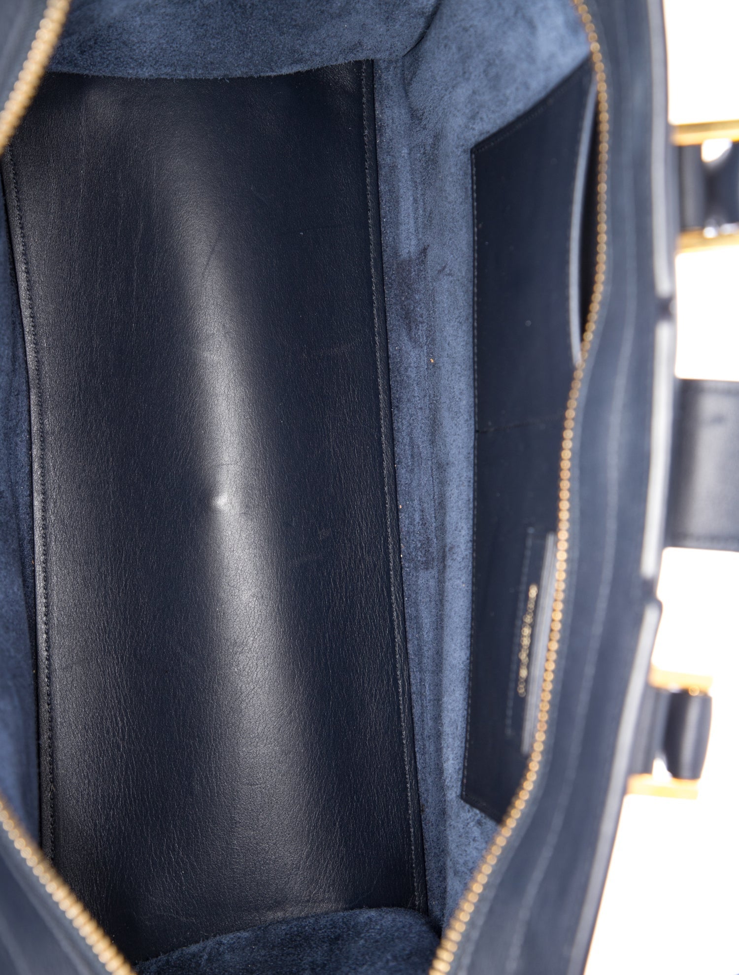 Saint Laurent Leather Y Cabas Small