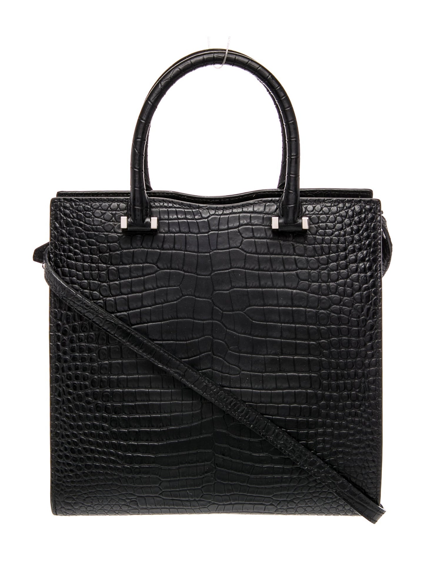 Saint Laurent Embossed Leather Uptown