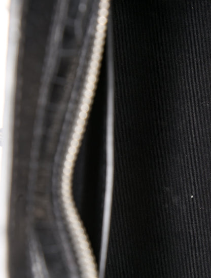 Saint Laurent Embossed Leather Uptown