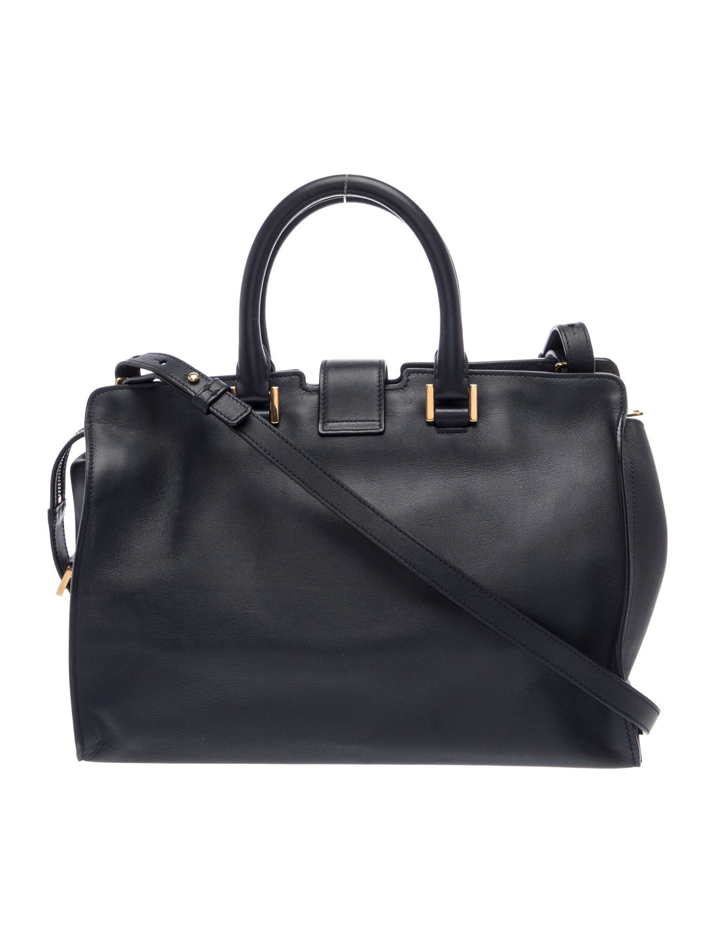 Saint Laurent Leather Y Cabas Small